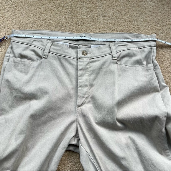 Riders by Lee Women’s Khaki Twill Pants - Size 14 Long - VGUC - Stretch - Picture 6 of 8